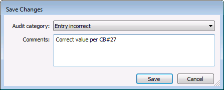 Save Changes